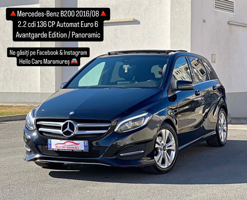Mercedes-Benz B Avantgarde Edition Panoramic Automat Camera