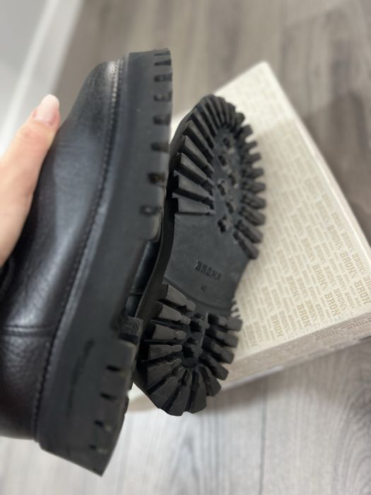Ghete Bronx piele naturala