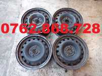 vand 4 jante de tabla pe 14" hyundai accent,getz,etc pret 400ron toate