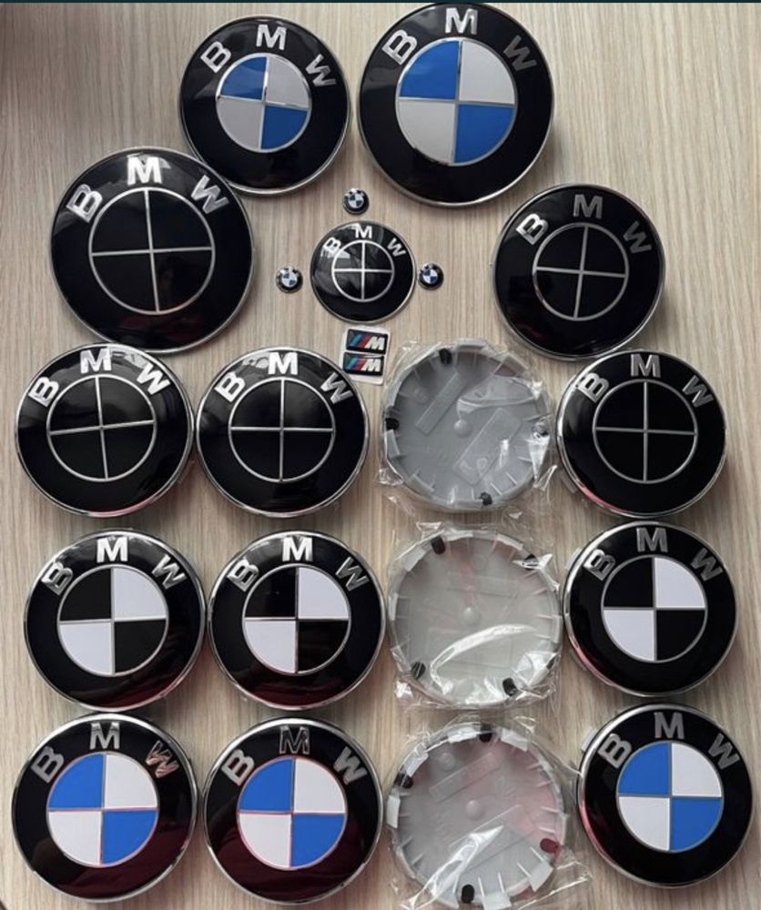 Emblema BMW E90 E46 E60 E39 E87 Capota Portbagaj Jante Volan Cheie