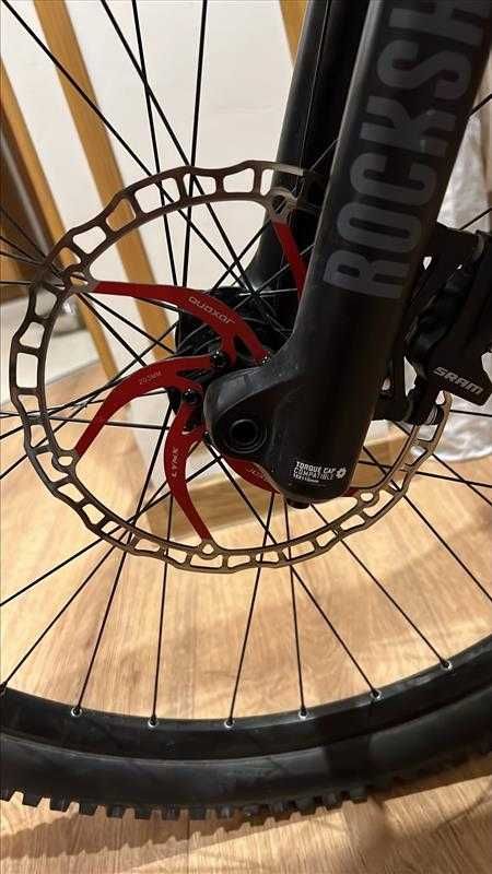 Комплект дискови спирачки - Sram Level + Ротори Quaxar LYNX