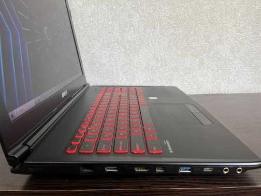 Игровой Ноутбук MSI i5/16/256/GTX 4GB