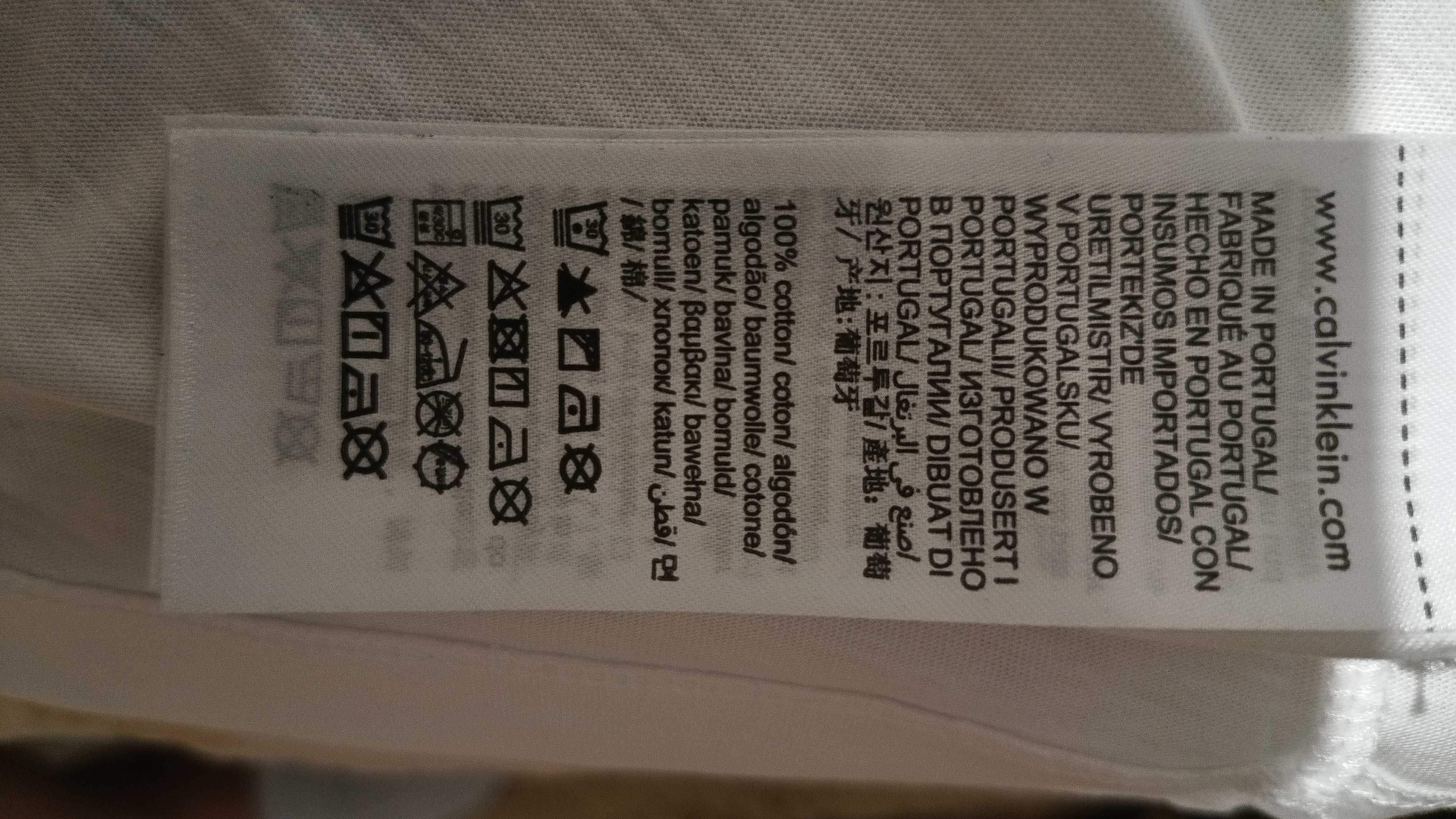 Мъжка бяла тениска Calvin Klein