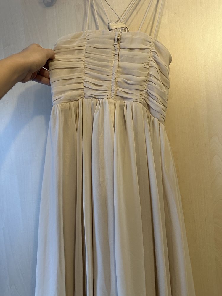 Rochie de zi Asos Beige