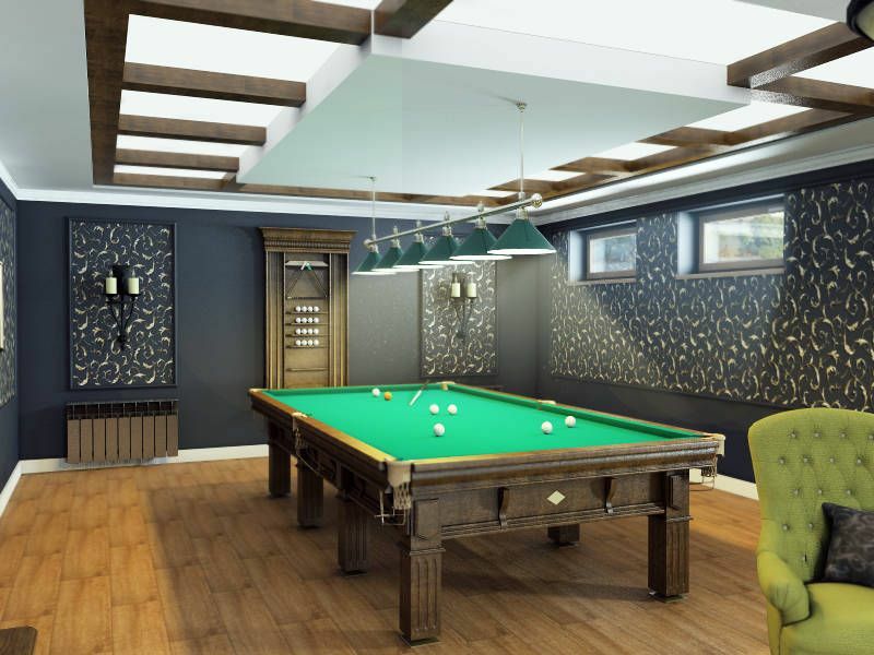 Billiard stol elegant