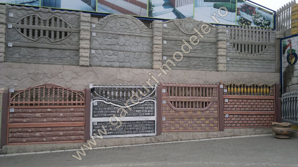 Gard din placi prefabricate Galati , Braila , Barlad,Buzau