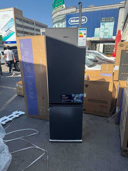 Холодильник Ziffler BRF-239BFDG DeFrost A+ 268L