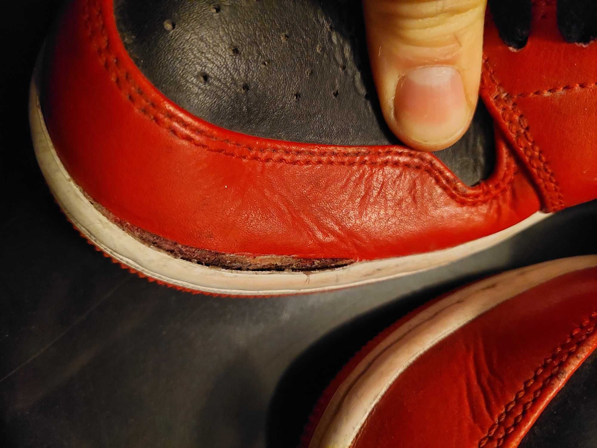 Air Jordan 1 High OG червени 40.5