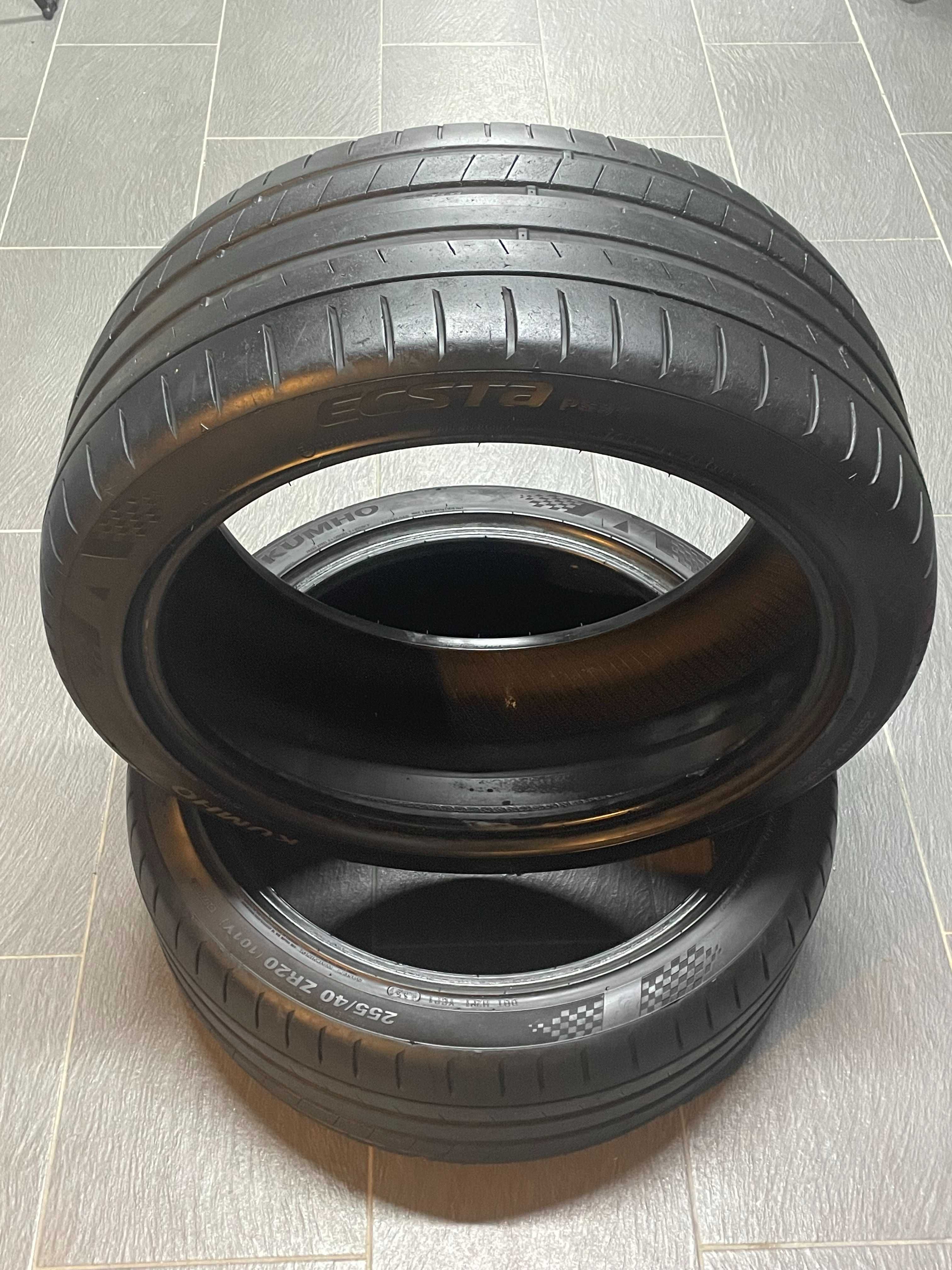 Летни гуми KUMHO ECSTA PS91 с борд 255/40 R20 Дот 0321
