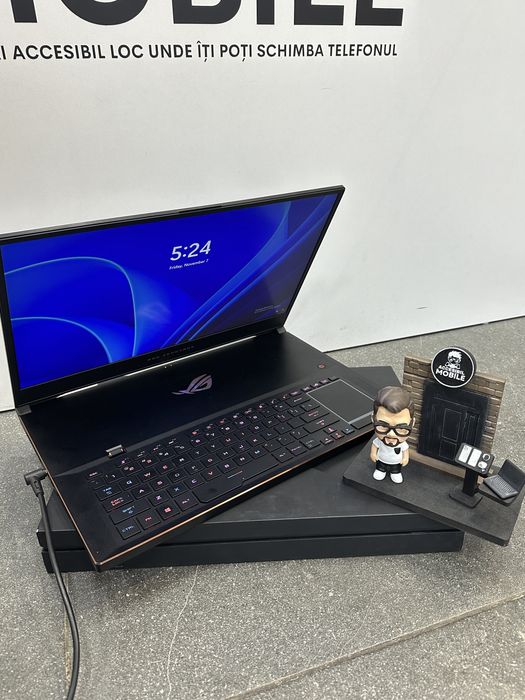 Laptop Asus ZEPHYRUS RTX 2080 Max-Q 8GB 1TB SSD/24GB RAM i7-8750H 17.3