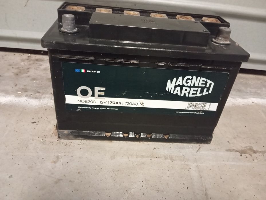 Baterie auto 70 amperi import Italia stare perfecta 200 Ron+bat veche