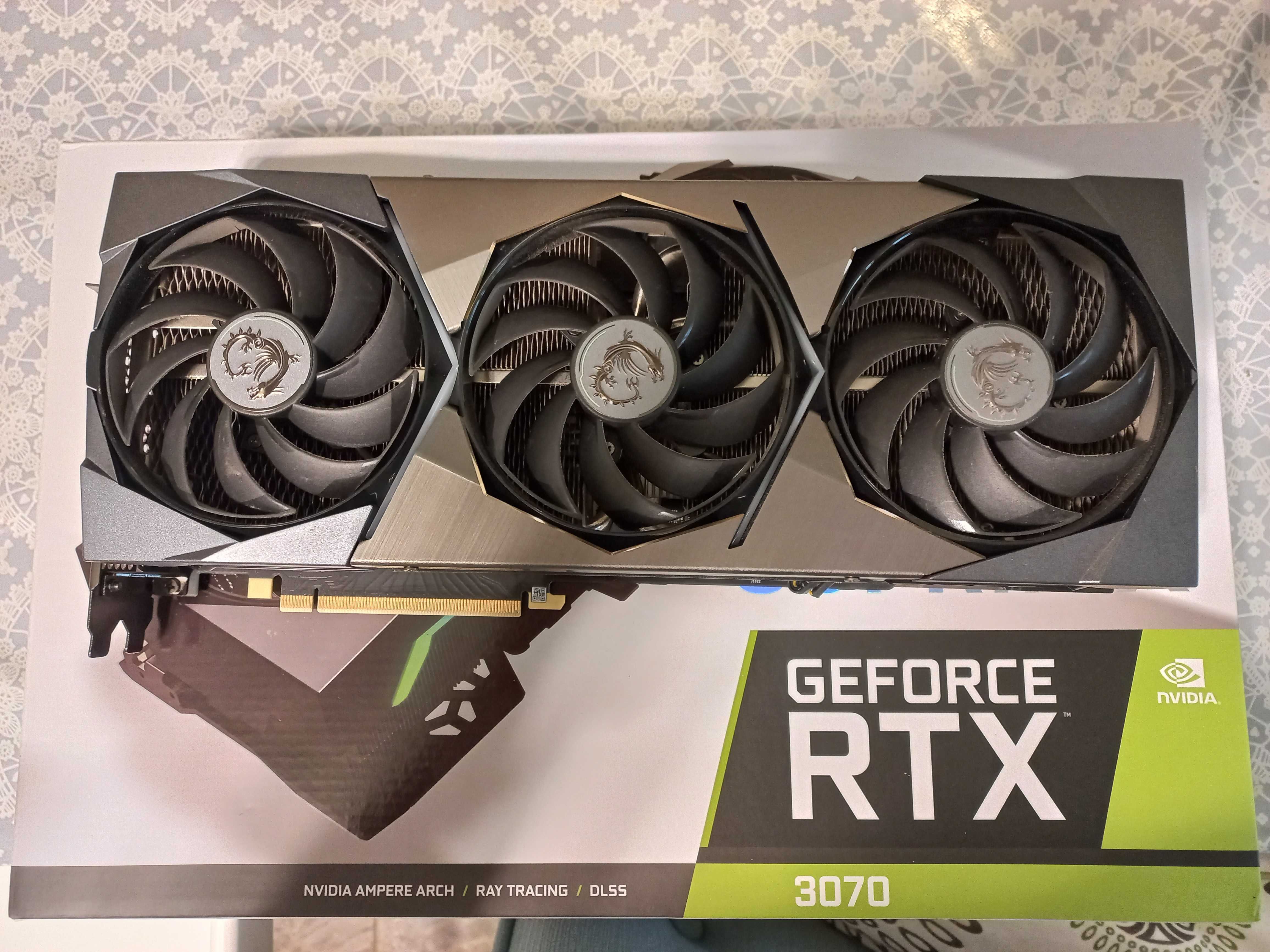 Видео карта Geforce RTX 3070 MSI SUPRIM X 8GB Гаранционна