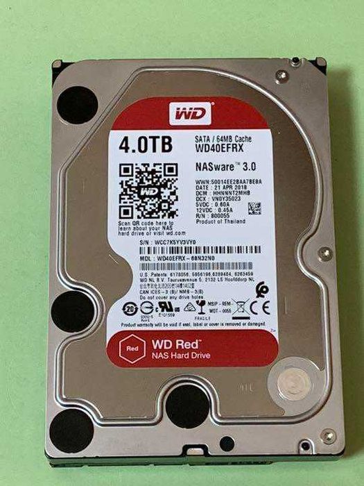 Продам Жёсткий диск HDD на 4-ТБ в идеальном состоянии.