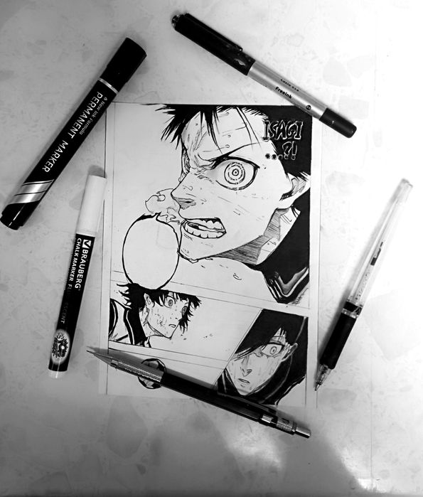 Рисую ваших любимых аниме персонажов