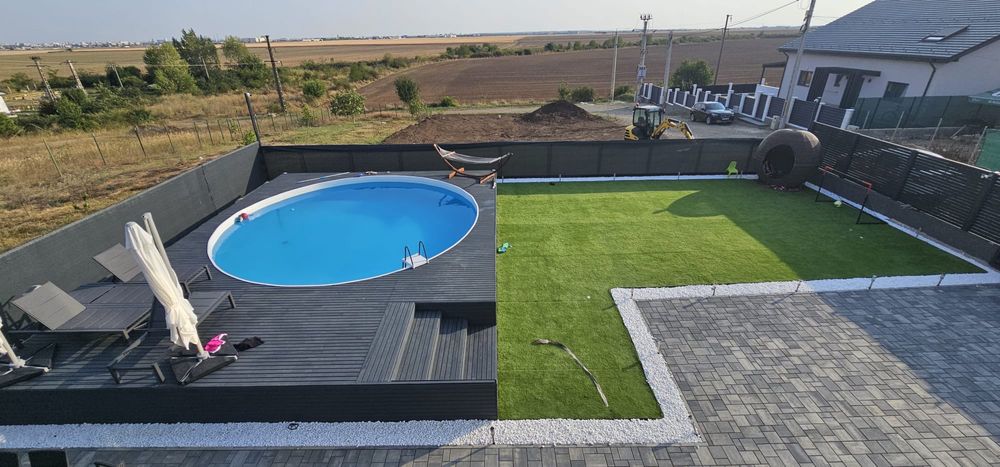 Piscină Intex 7m diametru Cu 1.3 adâncime