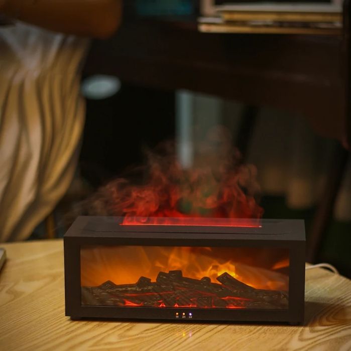 Aroma diffuser flame