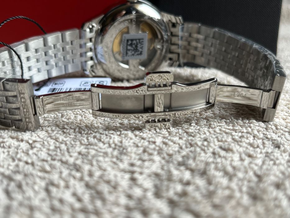 Ceas Tissot Le Locle Automatic Black, Bratara Metalica