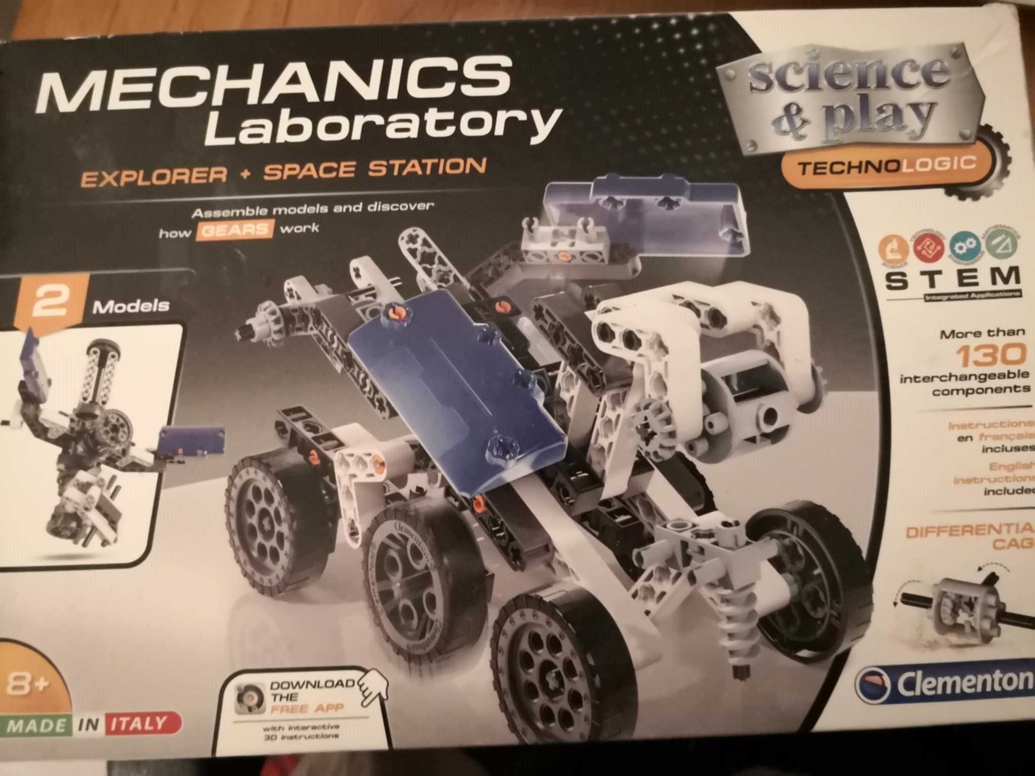 Конструктор Clementoni Mechanics Laboratory explorer + space station