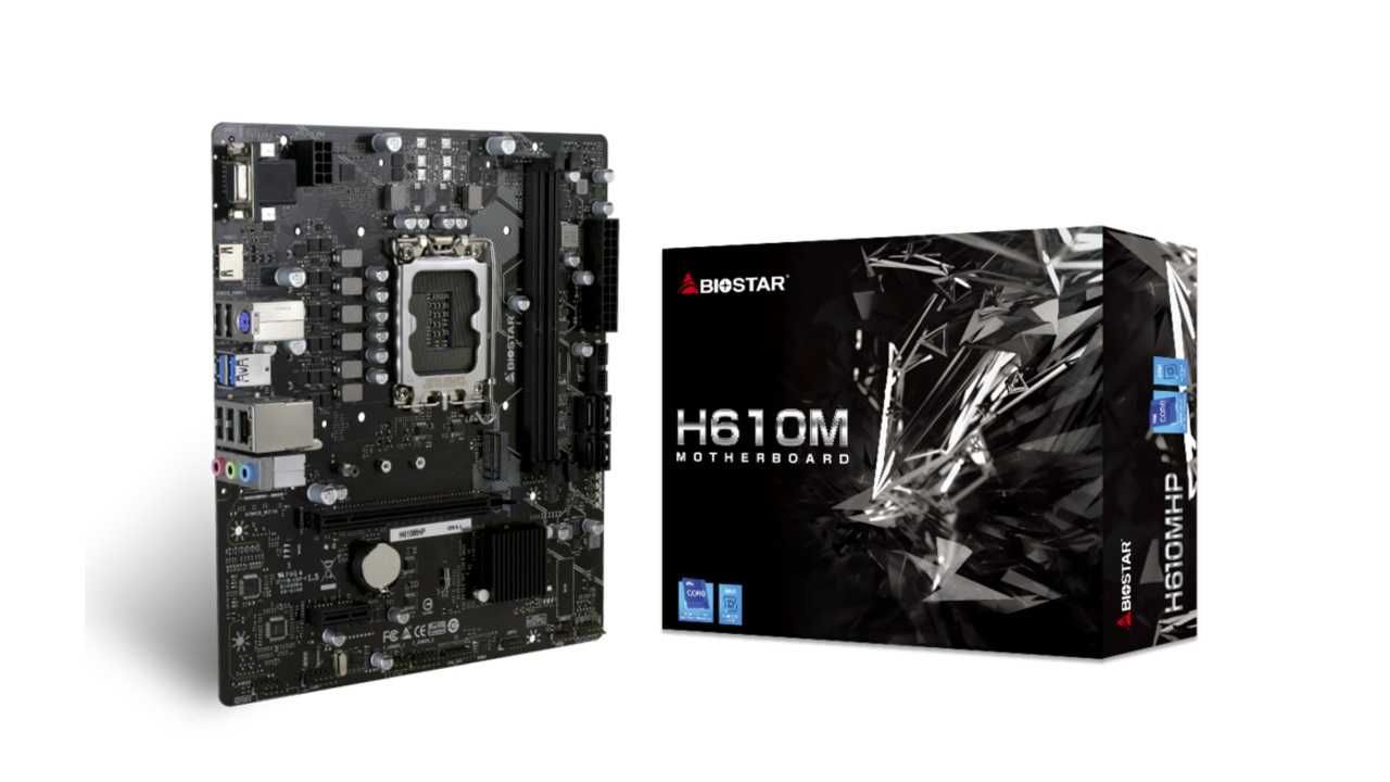 ! Материнская плата MB BIOSTAR H610MHP DDR4 (6.2) | Цена с НДС