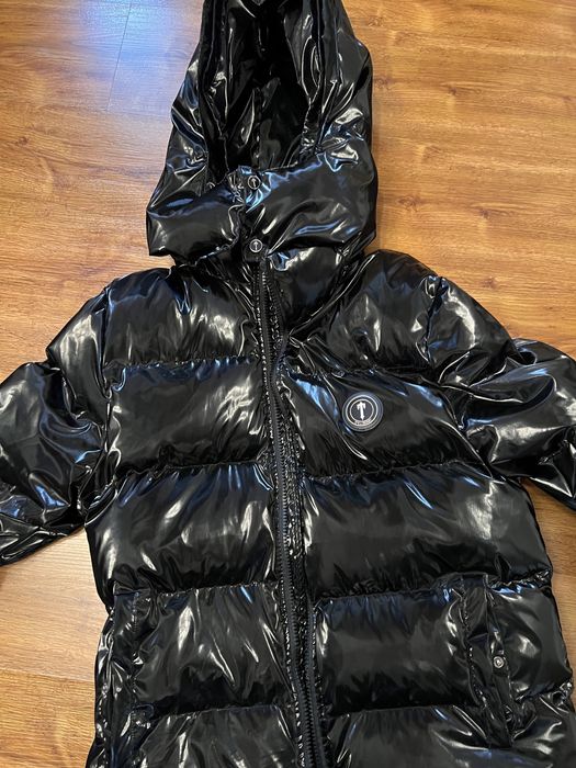 Geaca lucioasa Trapstar neagră