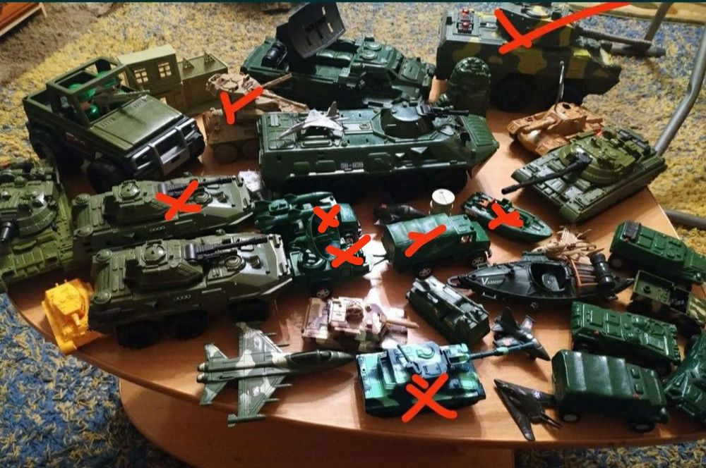 Игрушки, Военная техника, танки