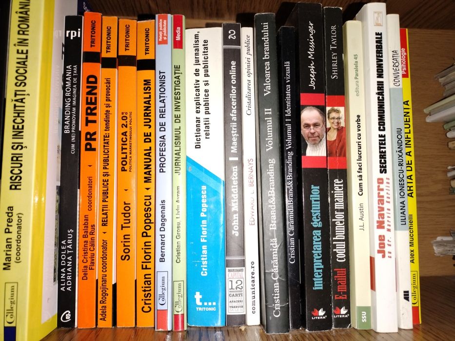 Carti Relatii publice, Jurnalism, Comunicare