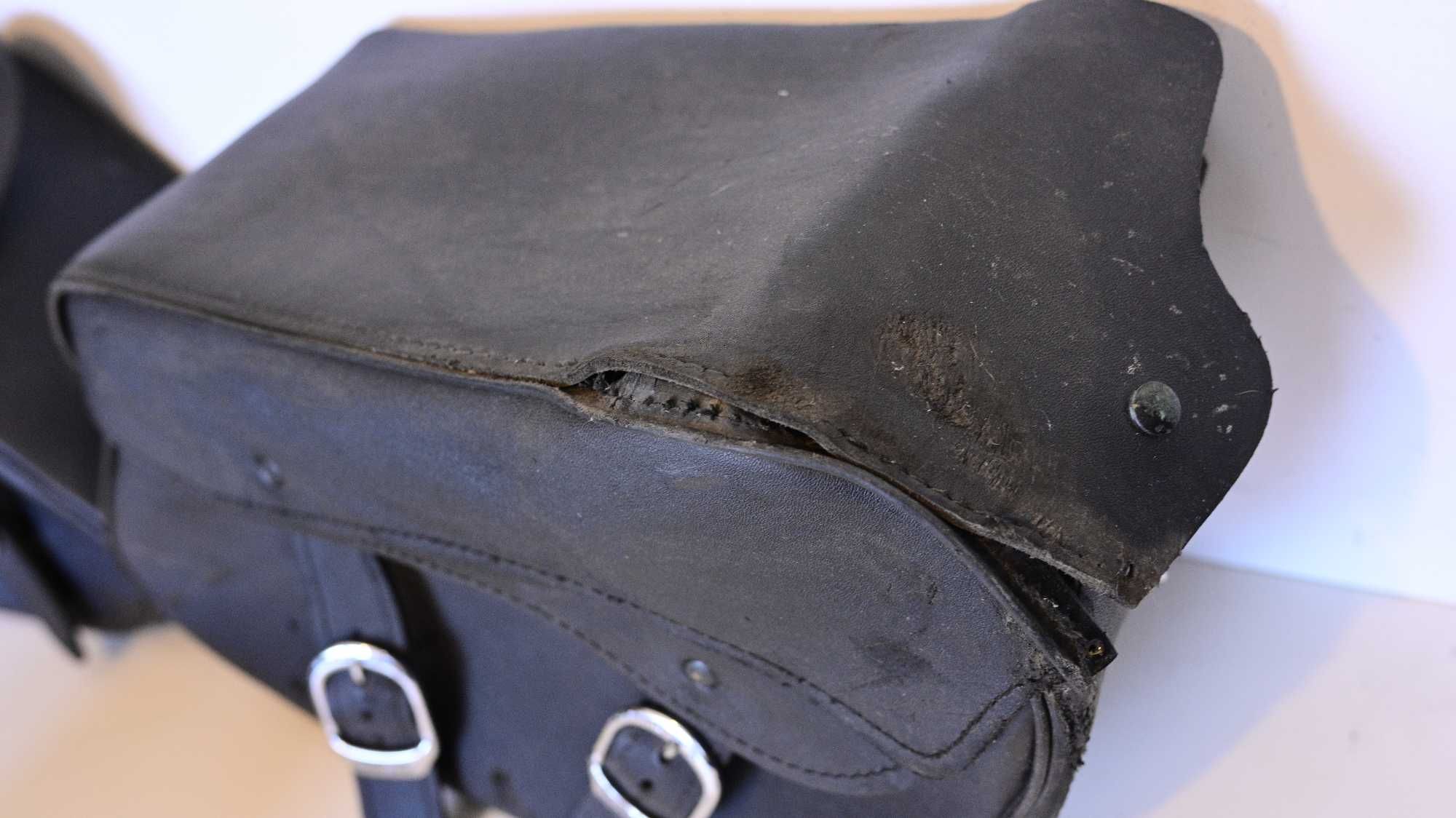 coburi piele Harley Davidson Dyna cutii laterale saddlebags
