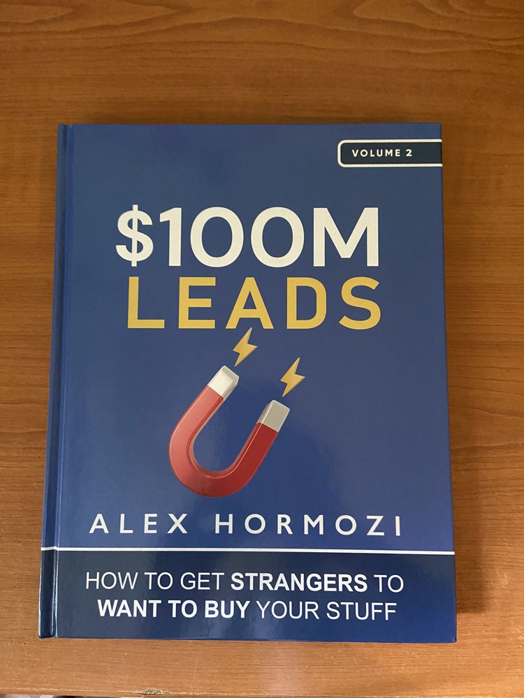 $100M Leads Alex Hormozi carte