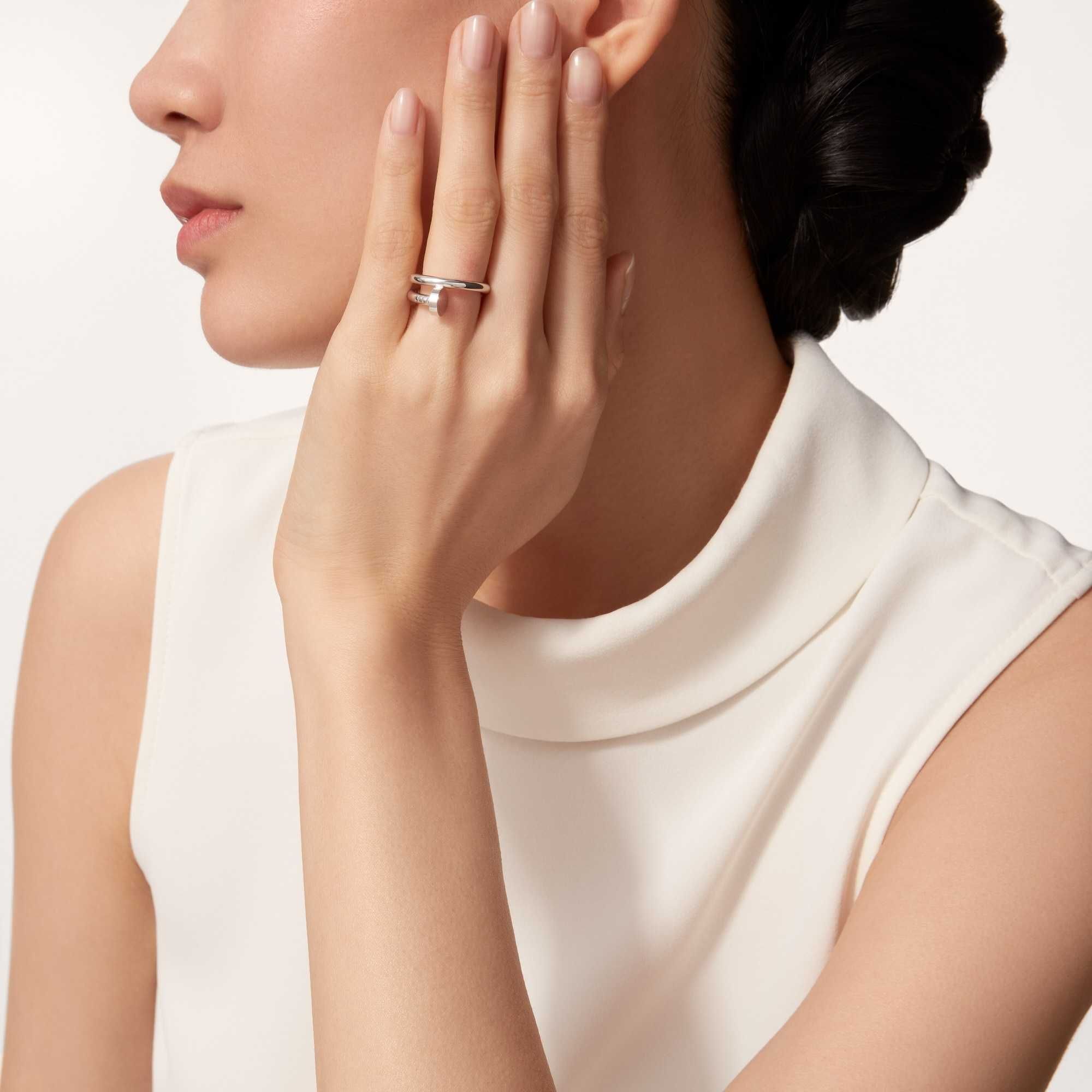 CARTIER Nail Juste un Clou Classic Silver Пръстен Пирон