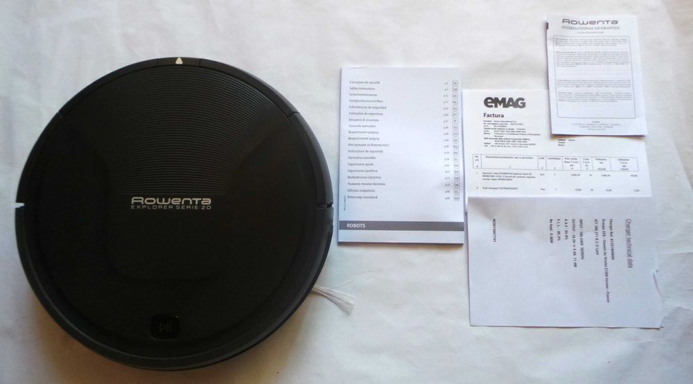 Doua aspiratoare robot Rowenta RR6825WH X-Plorer Serie 20 (identice)