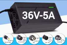 Încărcător Rapid 36V/24V/12V-5A.Rapid Litiu-Ion