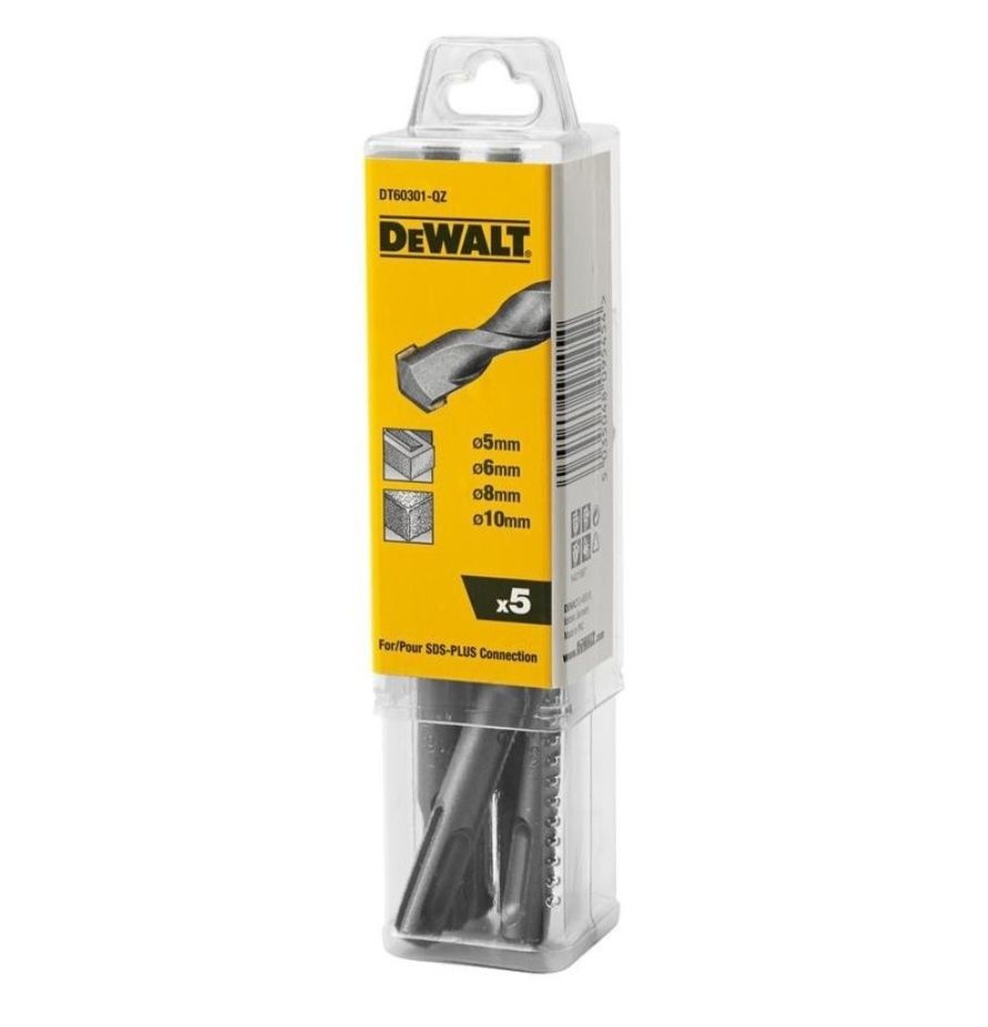 Комплект свредла за бетон DeWALT DT60301 SDS-PLUS  5 броя