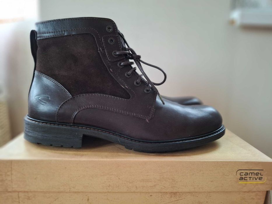 Camel Active мъжки боти естествена кожа