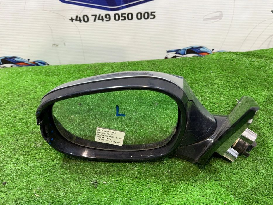 OGLINDA STANGA BMW 116D SERIA 1 E87 LCI 2.0 DIESEL 2010 COD OEM 7208343 51167268125 2004-2013