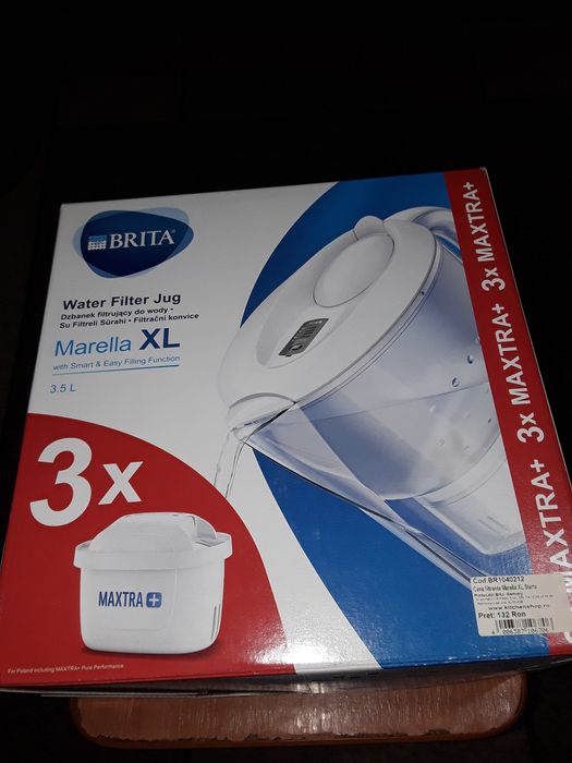 Cană filtrare apă Marella XL 3,5L