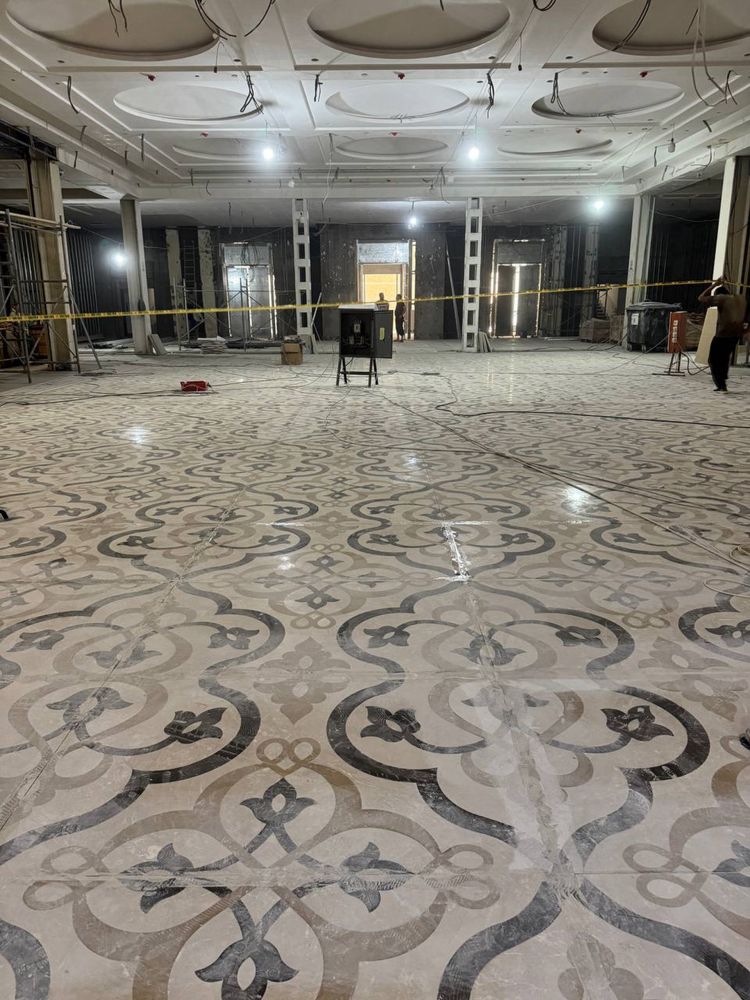 Полировка мраморных полов