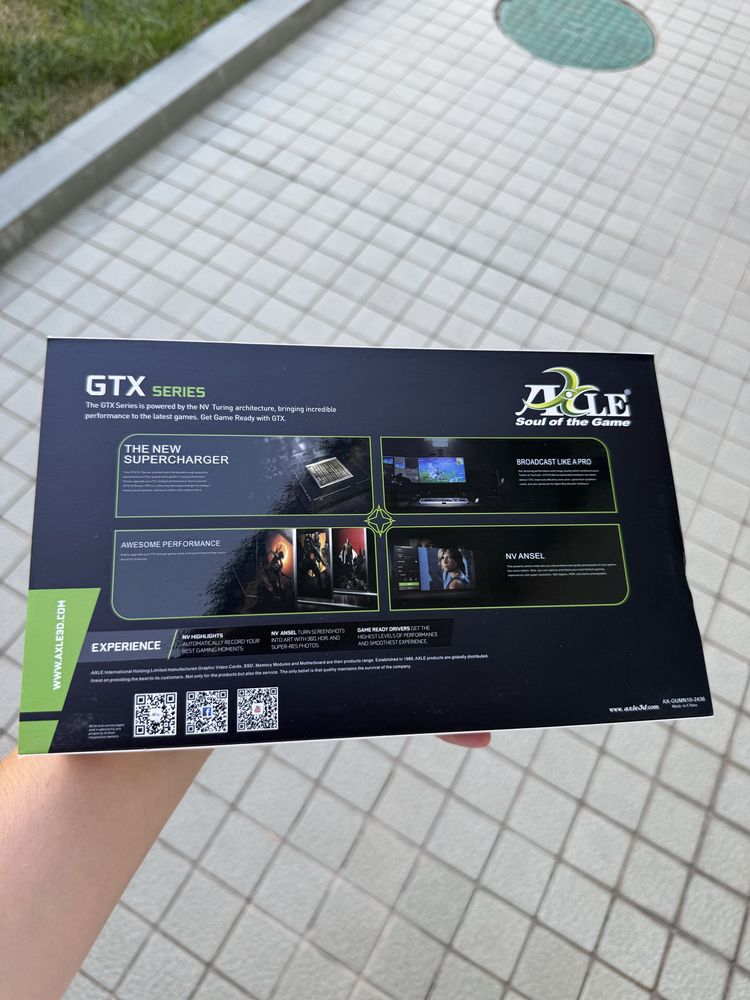 GTX 1660S от бренда AXLE