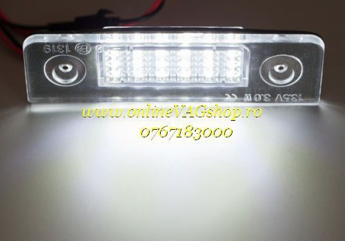 Set Lampa Led numar pt Skoda Octavia 1Z Facelift