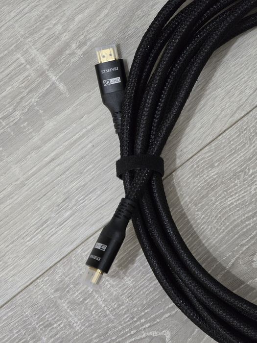 Cablu HDMI 2.1 Etseinri, 6 metri – Ultra-rapid pentru TV, monitor