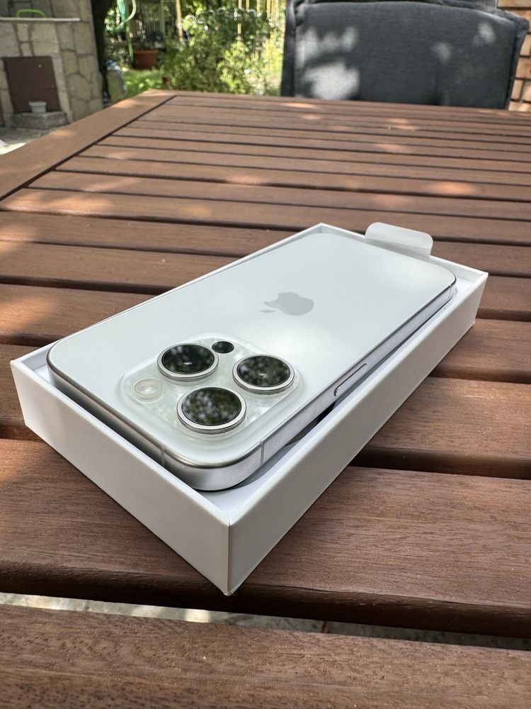 iPhone 15 Pro 256 Gb, White Titanium