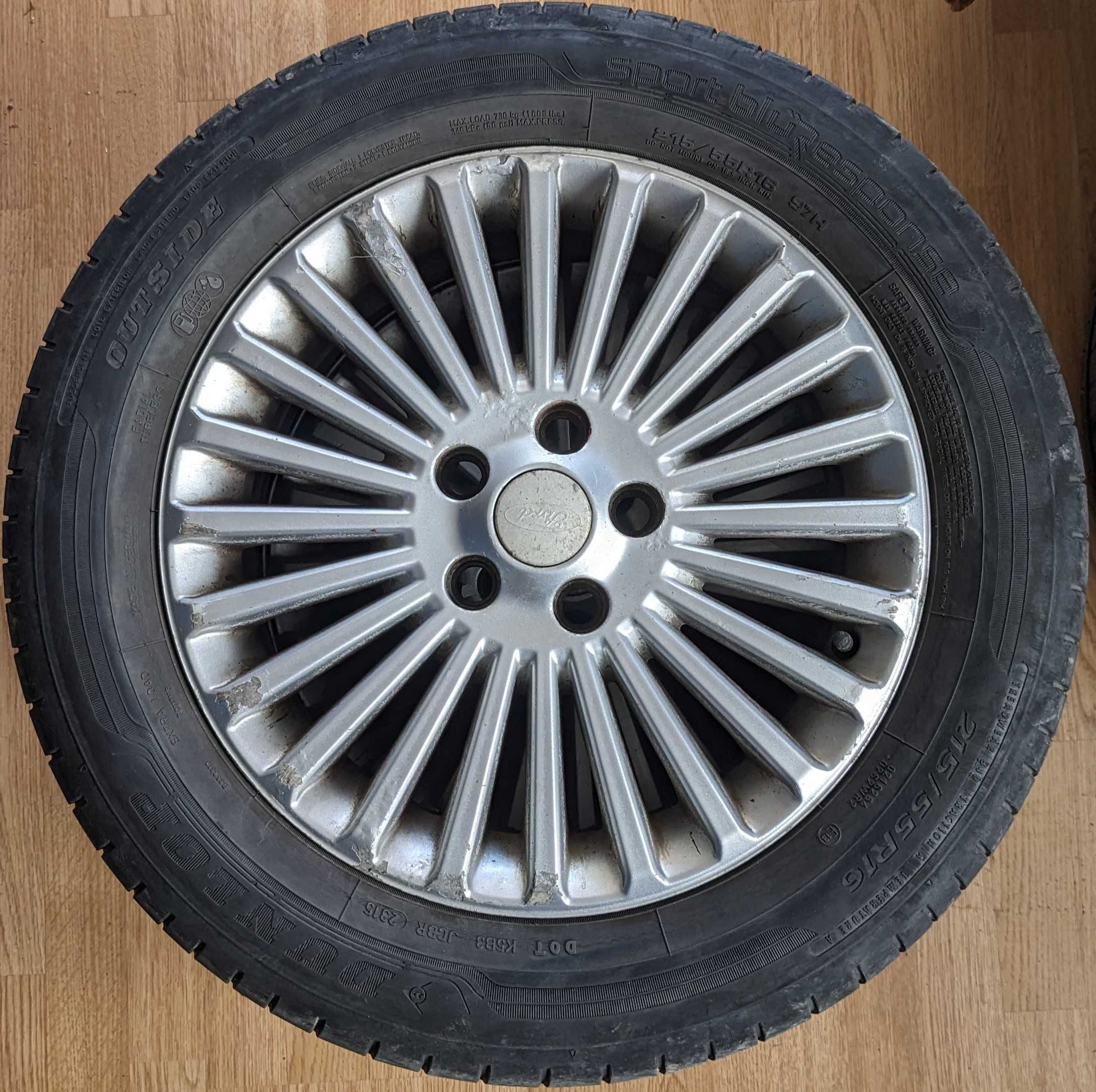 Jante aliaj Ford originale 5x108, r16