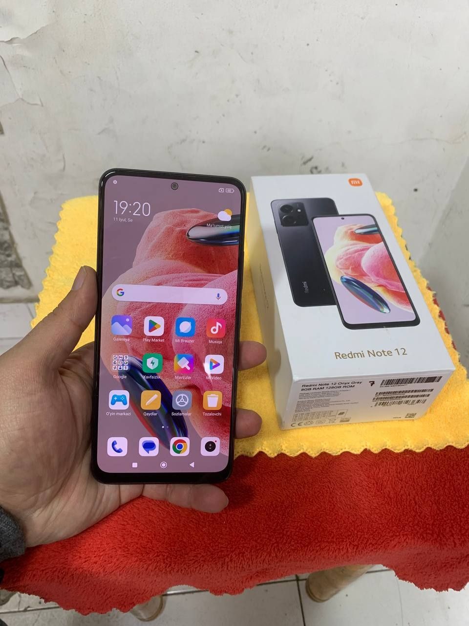 Redmi not 12  128gb idial holatda