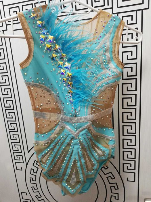 Трико ново за художествена гимнастика, танци за момиче около 9-11 год.