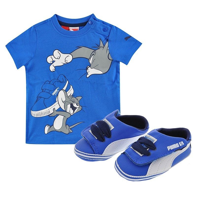Бебешки спортен комплект Puma Crib Pack Tom & Jerry 0-3 мес.