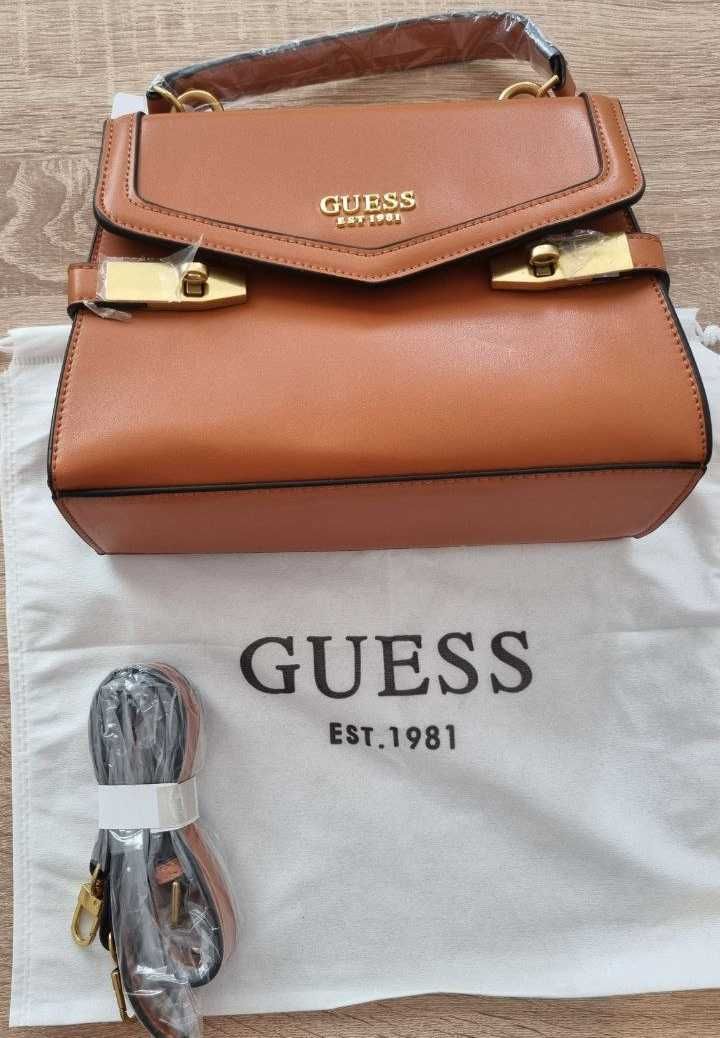 GUESS Zadie дамска чанта - кафява, нова