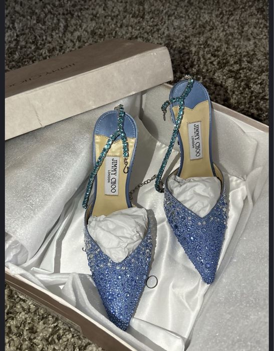 Pantofi jimmy Choo crystal pe stoc 38