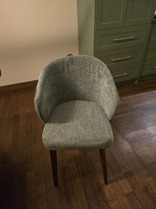 Трапезен стол - зелен 2 броя