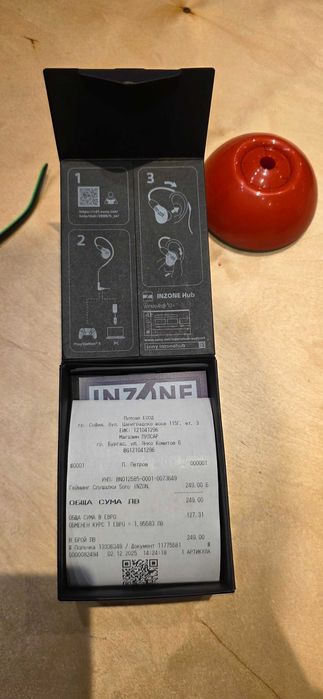 Слушалки тип тапи Sony INZONE E9