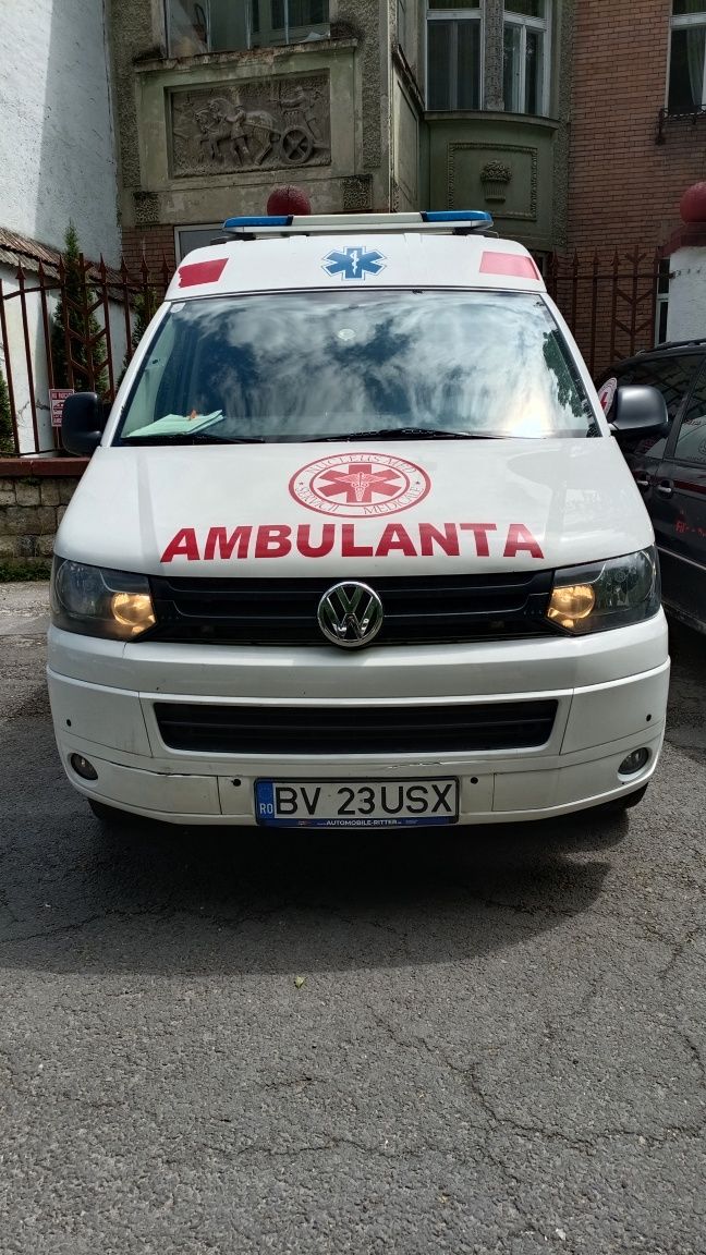 Ambulanta VW T5 4 motion 2012 omologata tip B2