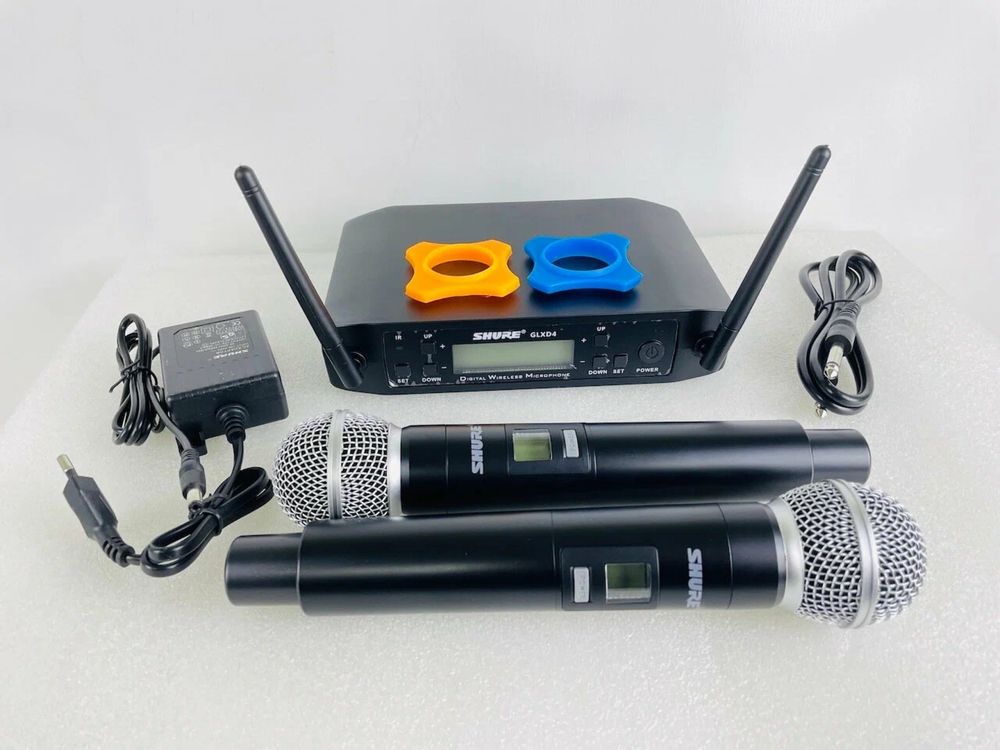 Микрофон Shure микшерный пульт soundcraft